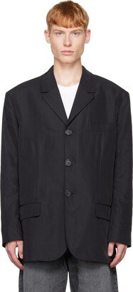 Black Tailored Blazer-AA