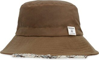 Logo Plaque Bucket Hat-AC