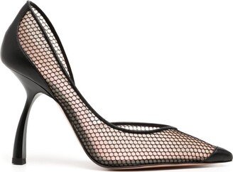 Ursula 100mm mesh pumps-AA