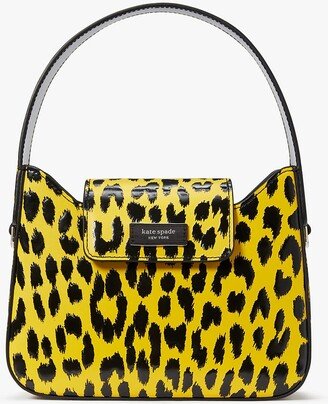 Sam Icon Modern Leopard Mini Hobo Bag