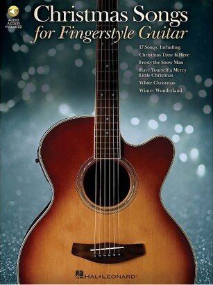 Hal Leonard Christmas Songs for Fingerstyle Guitar - Guitar Solo Songbook Book/Audio Online