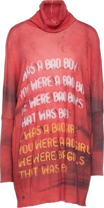 B.A. PRINTED ARTWORKS Turtleneck Red