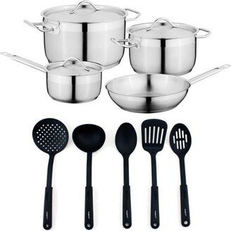 Hotel 18/10 SS 12Pc Cookware Set