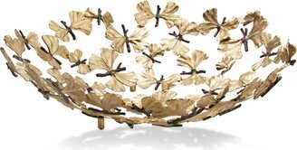 Butterfly Ginkgo Centerpiece Bowl