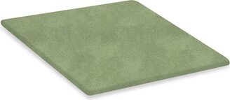 Square Lazy Susan Game Board Covered in A Pale Green Colored Vinyl - Custom