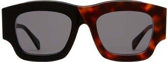 C8 Bsha - Black Shiny + Havana Sunglasses