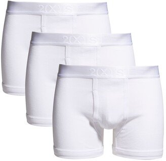 Men's 3-Pack Pima Cotton Boxer Briefs