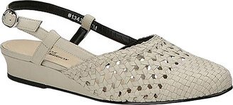 Mark Lemp Classics by Walking Cradles Jessy Womens Leather Slingback Slides