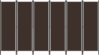 Global Pronex 6-Panel Room Divider 118.1