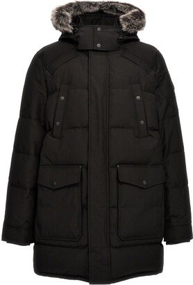 Fur Trim Puffer Jacket