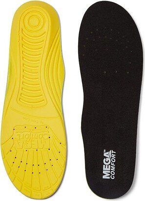 MEGAComfort Energysole Insole - Patented 100% Dual Layer Memory Foam (Yellow/Black) Insoles Accessories Shoes