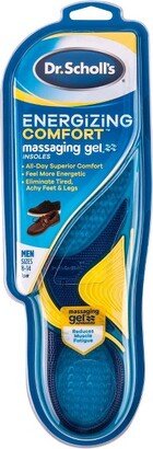 Comfort & Energy Massaging Gel Advanced Insoles for Men - Size (8-14)