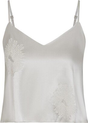 Nocturne Women's Embroidered Crop Top