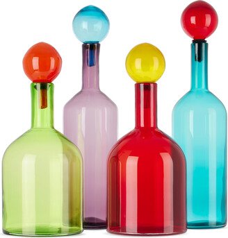 POLSPOTTEN Multicolor Large Bubbles & Bottles Vase Set