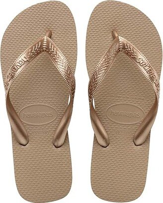 Top Tiras Flip Flop Sandal (Rose Gold) Women's Sandals