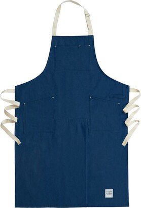 Risdon & Risdon Potter's Split Leg Canvas Apron - With Pockets - Navy