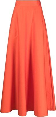 Grenada flared maxi skirt