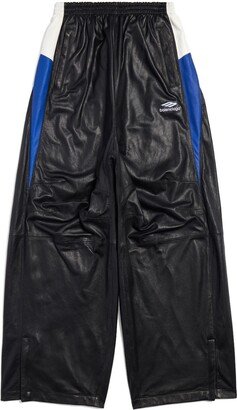 3B Sports Icon leather track pants