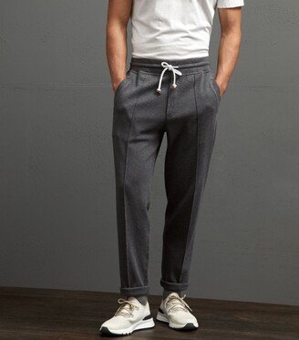 Cotton Tapered Sweatpants