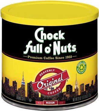 Chock full o'Nuts Original Medium Roast Ground Coffee - 26oz