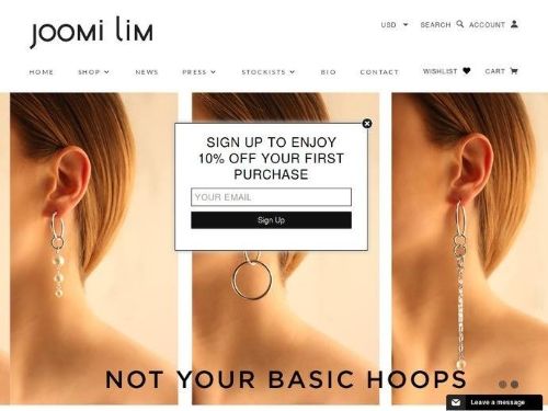 Joomi Lim Promo Codes & Coupons
