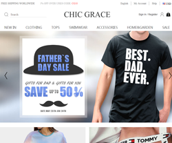 ChicGrace Promo Codes & Coupons
