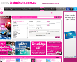 lastminute.com Australia Promo Codes & Coupons