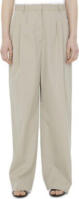 Straight-Leg Trousers-AE