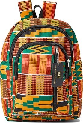 The Original Good Trouble TOGT Cloth Poly Backpack (Kente) Backpack Bags