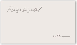 Wedding Place Cards: Enchanted Event Wedding Place Card, Gray, Placecard, Matte, Signature Smooth Cardstock