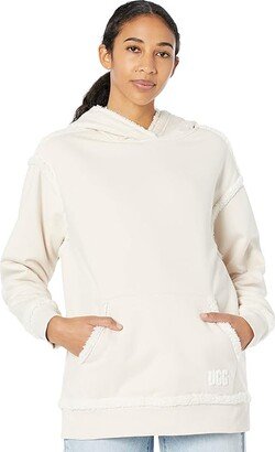 Joanne Bonded Fleece Hoodie (Antique) Women's Clothing