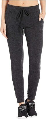 Slim Cloud Fleece Jogger (Black 1) Women's Casual Pants