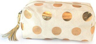 Imports Ladies Choice Cosmetic Bag, Gold Dots