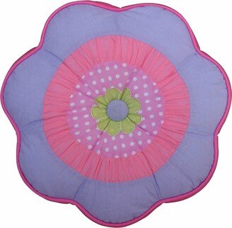 Blossom Round Flower Decorative Throw Pillow