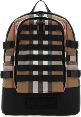 Embroidered Canvas Rockford Backpack