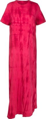 Tie-Dye Cotton Maxi Dress