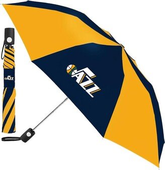 Wincraft Utah Jazz 42 Folding Umbrella - Navy, Gold