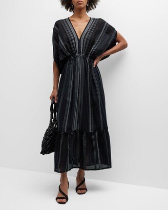 Leliti Plunge Maxi Dress