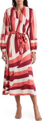 Detola Long Sleeve Maxi Dress