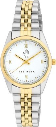 Rae Dunn Women's Julia Two-Tone Alloy Watch 30mm