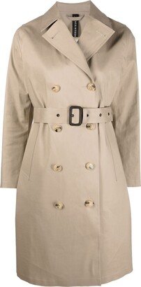 MORNA bonded cotton trench coat