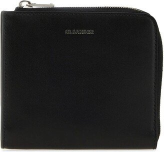 Black Leather Card Holder-AA