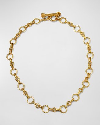 Siena Gold 19k Link Necklace, 17L