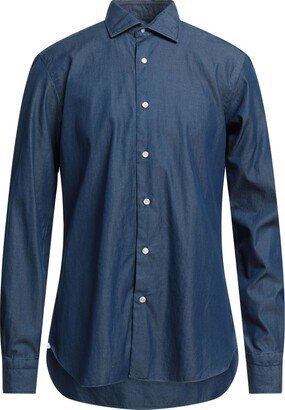 BARBA Napoli Shirt Navy Blue-AA