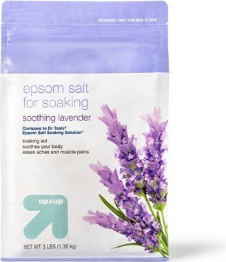 Epsom Soothing Lavender Bath Salt for Soaking - 48oz - up & up™