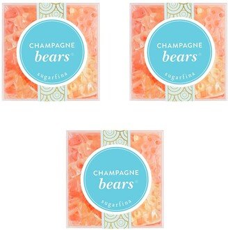 Champagne Bears - Small Cube Bundle - Set of 3