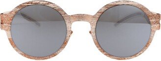 X Maison Margiela Round Frame Sunglasses