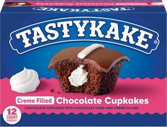 Tastykake Creme Filled Chocolate Cupcakes - 14.25oz/12pk