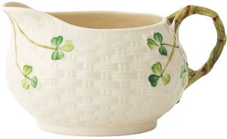 Belleek Pottery Shamrock Cream Jug