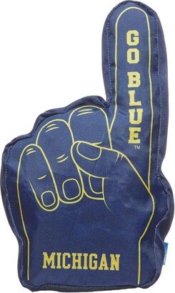 Michigan Wolverines Top Dog Large Finger Dog Toy